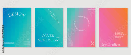 Fluid gradient background vector. Cute and minimalist style posters, Photo frame cover with vibrant colorful geometric shapes and liquid color. Modern wallpaper design for social media, idol poster.