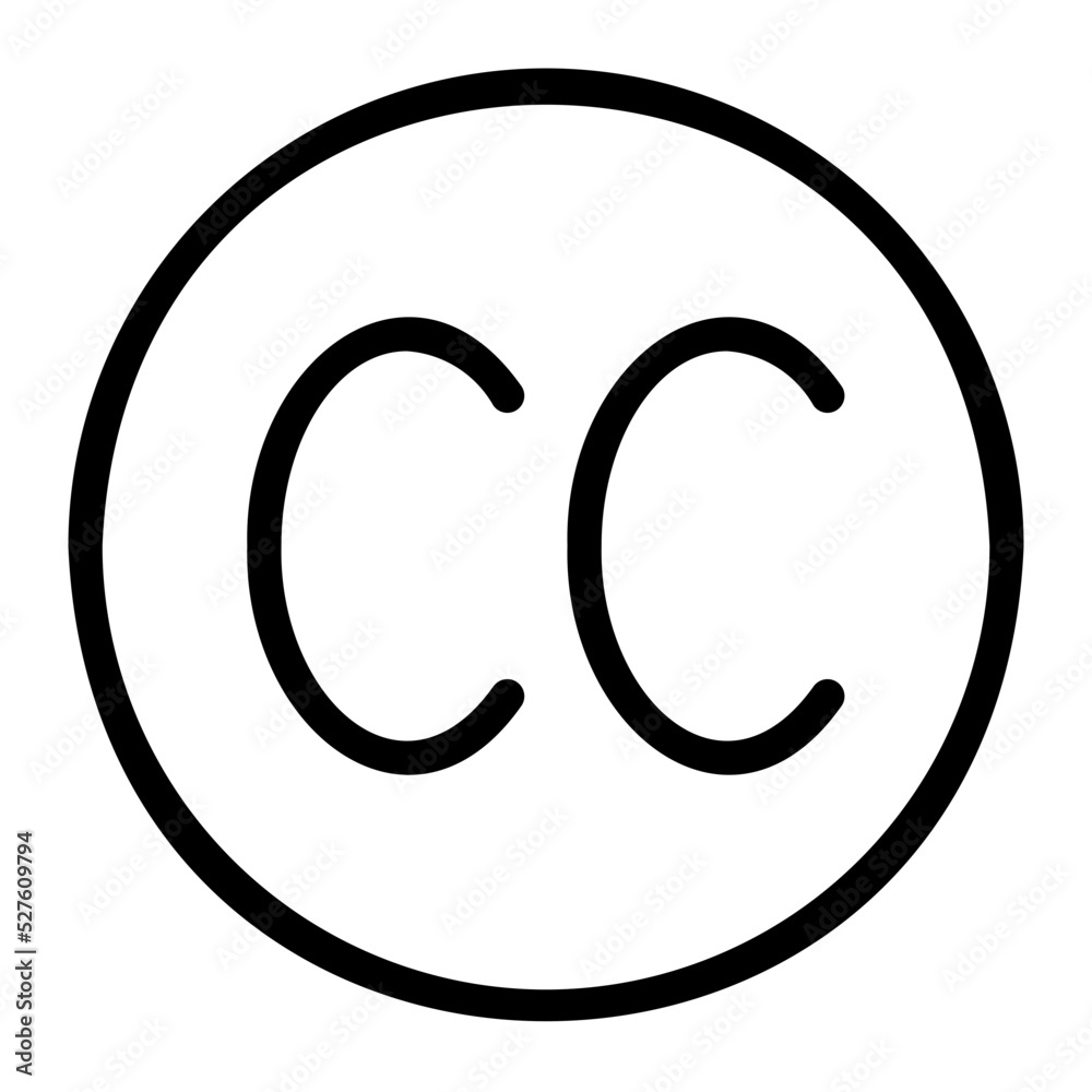 cc line icon cc line icon