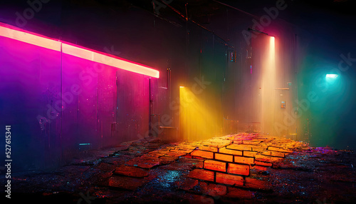 night, street, multi-colore...
