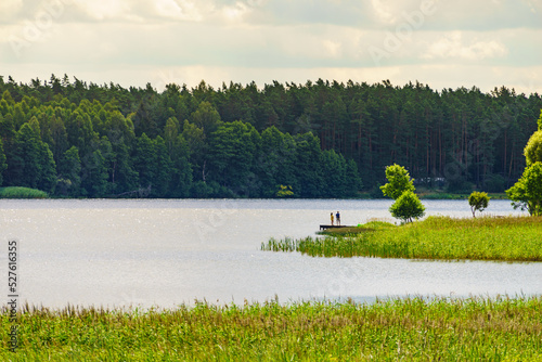Fototapeta Naklejka Na Ścianę i Meble -  Lake on Masuria, Poland