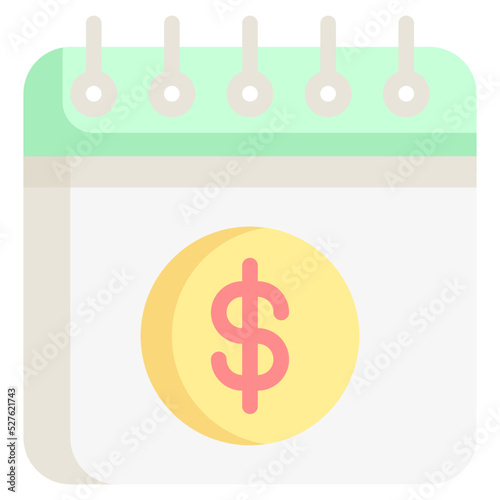 pay day flat icon