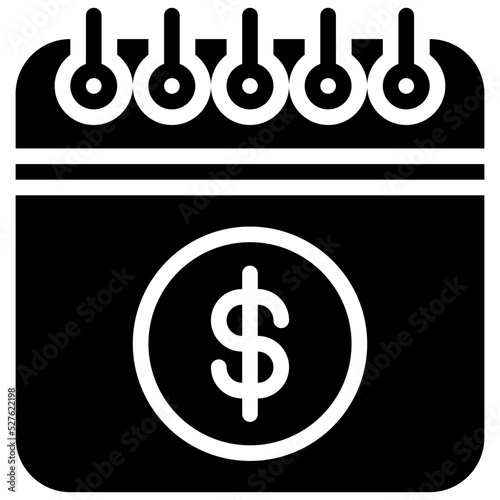 pay day glyph icon