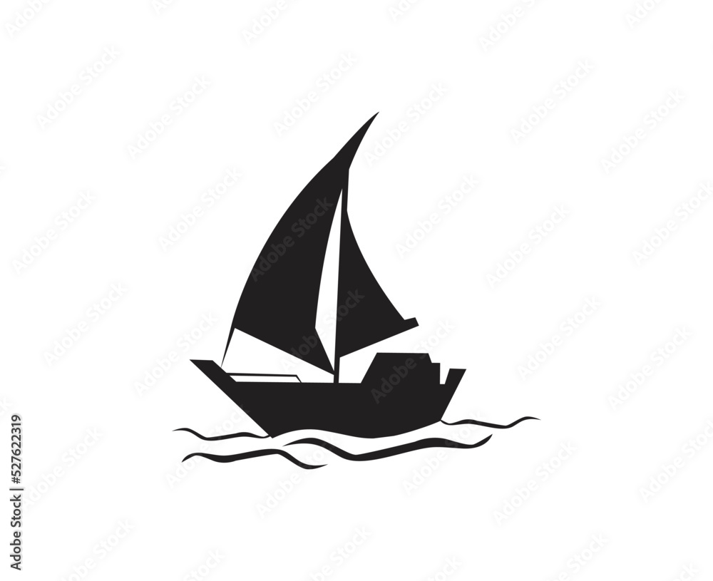 sailing ship silhouette