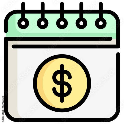 pay day line color icon