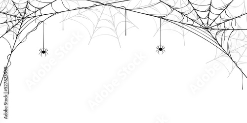 spider web background, halloween template