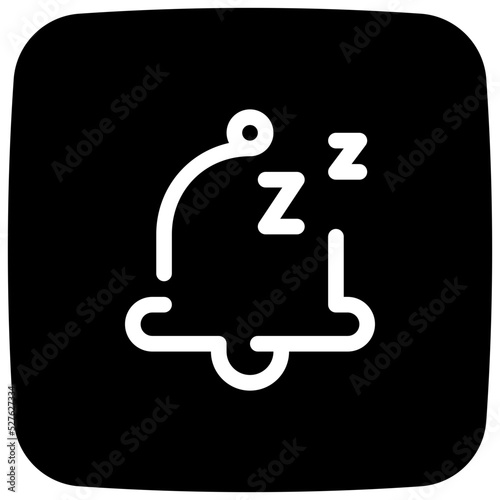 silent glyph icon