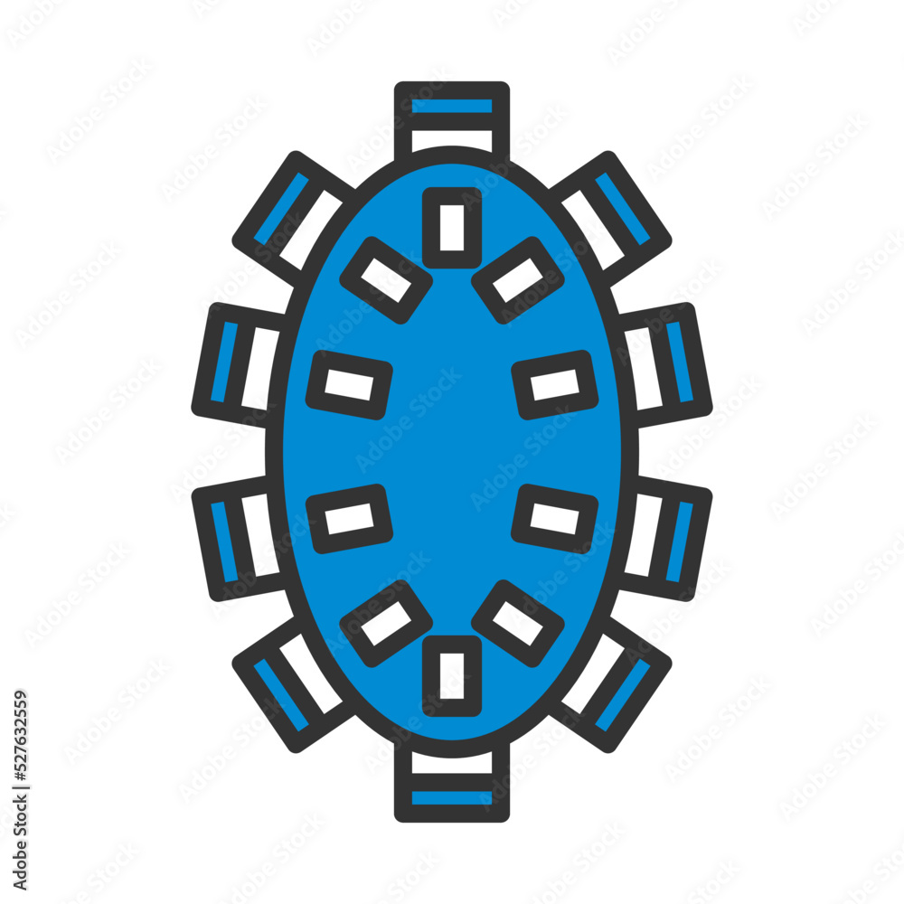 Negotiating Table Icon Negotiating Table Icon
