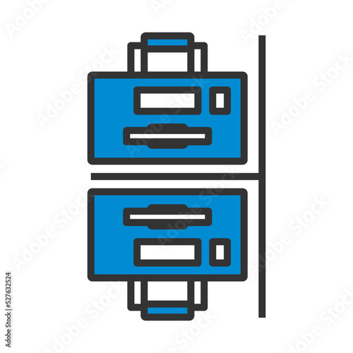 Office Table Top View Icon