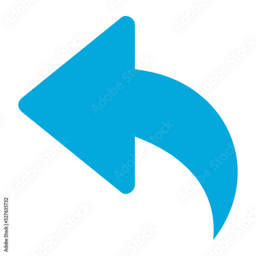 Reply Glyph Two Color Icon