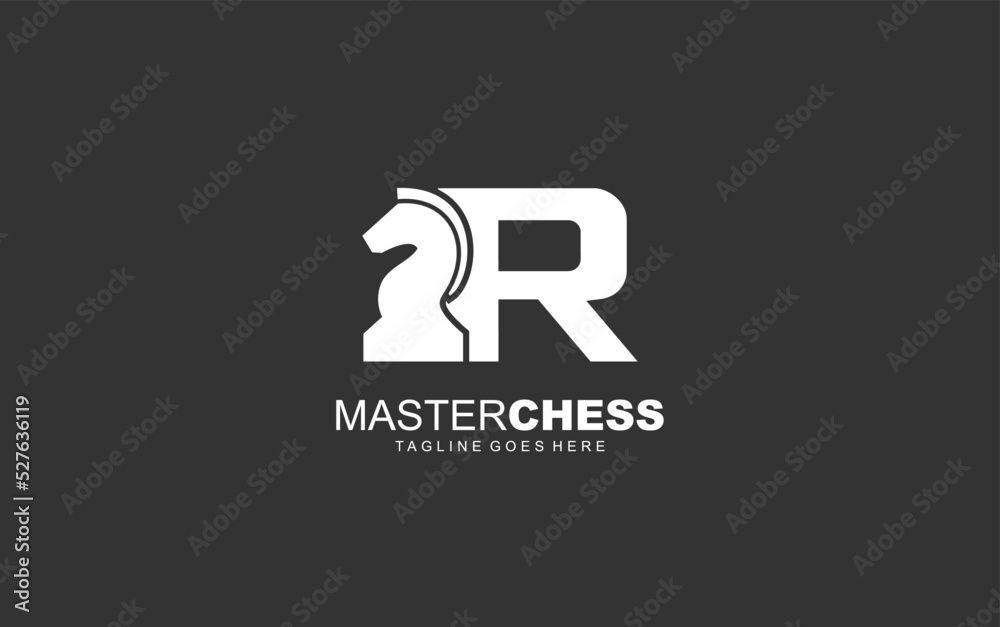 R logo CHESS for branding company. HORSE template vector illustration for your brand. R logo CHESS for branding company. HORSE template vector illustration for your brand.