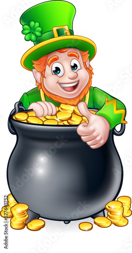 Cartoon St Patricks Day Lep...
