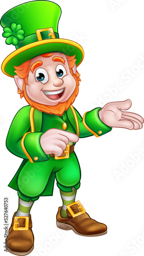 Cartoon St Patricks Day Lep...