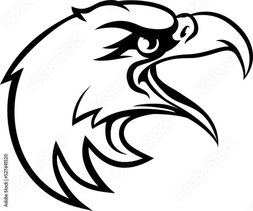 Eagle Head From Side