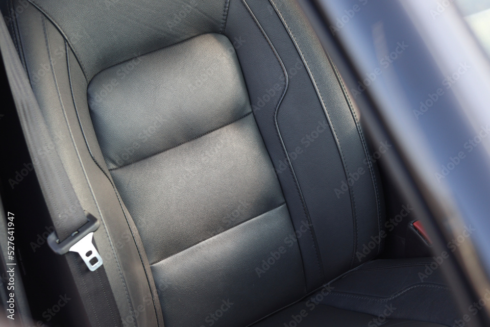 interior of car