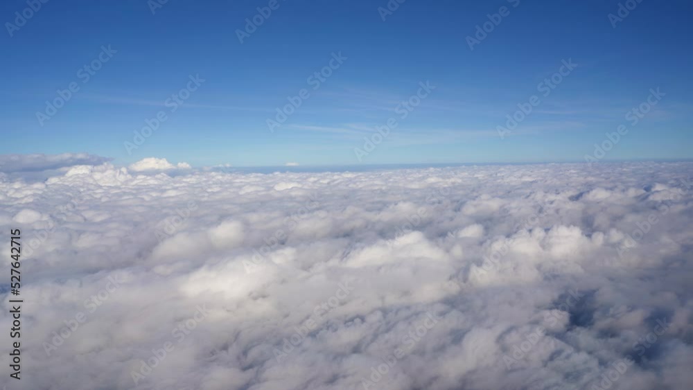 Its a Travel Video shot from the airplane window which have beautiful ocean of sea, clouds, waves, beautiful climate and atmosphere Its a Travel Video shot from the airplane window which have beautiful ocean of sea, clouds, waves, beautiful climate and atmosphere
