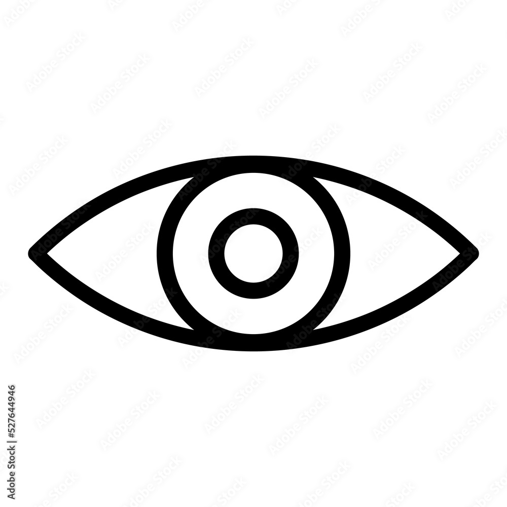 eye illustration design in hand drawn for icon eye illustration design in hand drawn for icon
