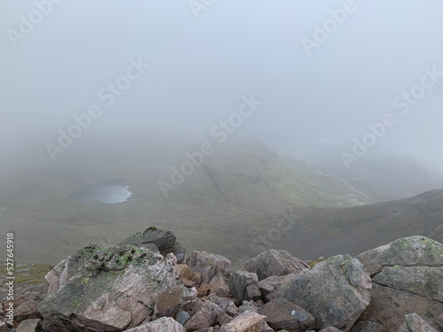 Scottish mountain summit 