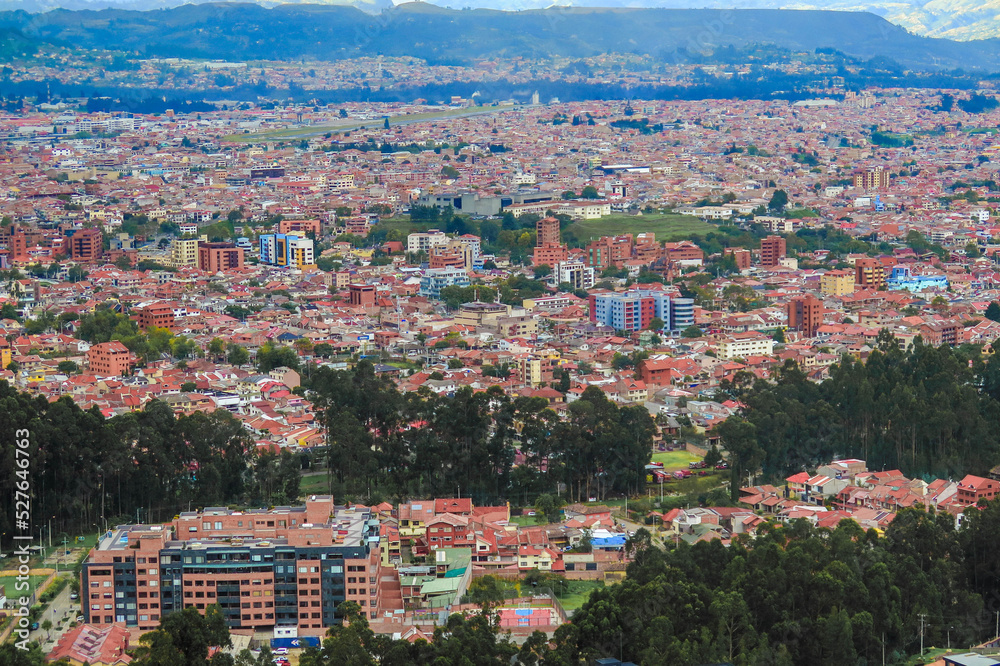 Ciudad de Cuenca en vista Panorámica