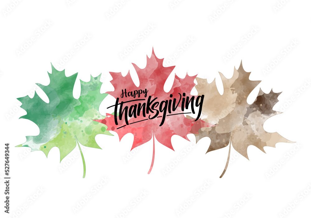 Fototapeta premium Happy Thanksgiving