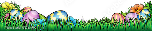 Easter Eggs Background