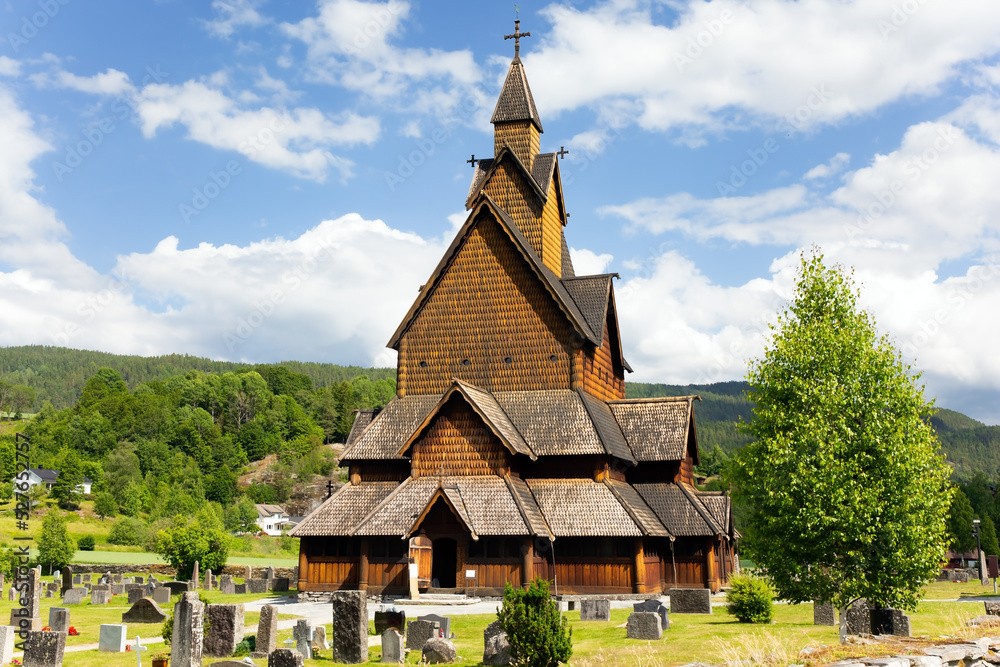 The beautiful church in Norway