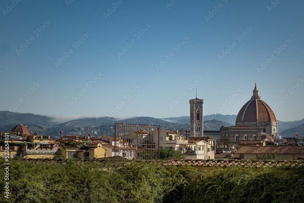 Florence cityscape with Duomo Cathedral
