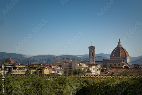 Florence cityscape with Duomo Cathedral