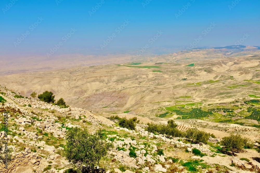 Mount Nebo Memorial of Moses Pilgerstätte in Jordanien Mount Nebo Memorial of Moses Pilgerstätte in Jordanien