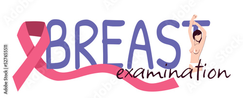 Breast Examination Flat Text