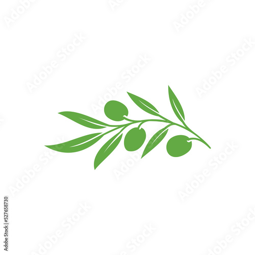 Olive logo icon illustration. Olive icon vector. olive branch flat sign. olive solid pictogram. olive logo illustration. Vector illustration