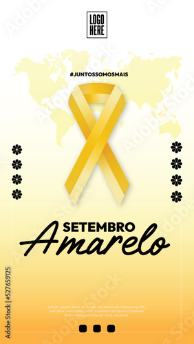 setembro amarelo suicide prevention social media story