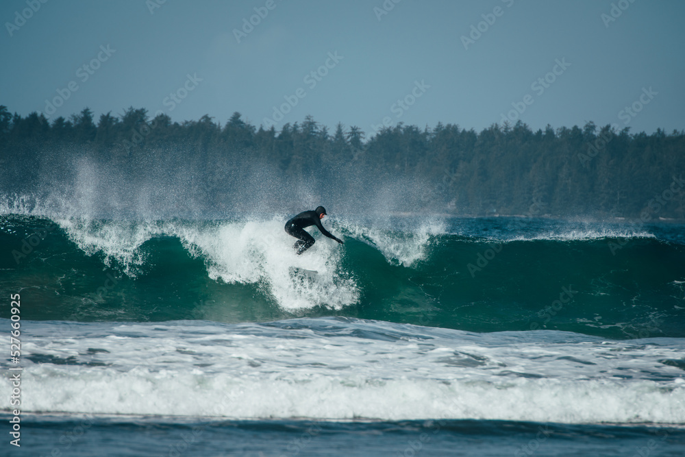 Guy surfing 