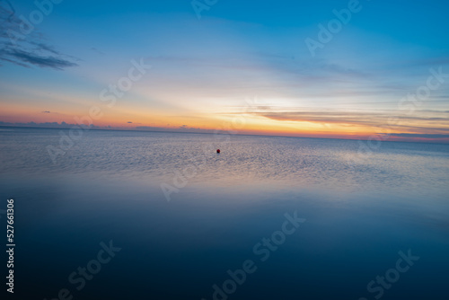 Outer Banks Sunset over the ocean, OBX Rodanthe, North Carolina photo