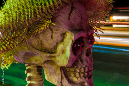 Skull Long Exposure
