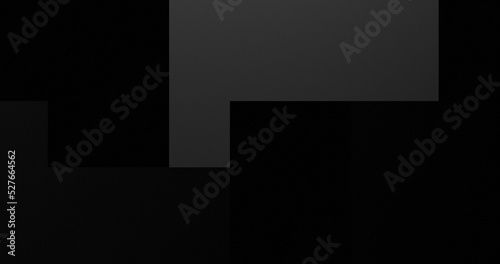 Render with dark black gray rectangle background