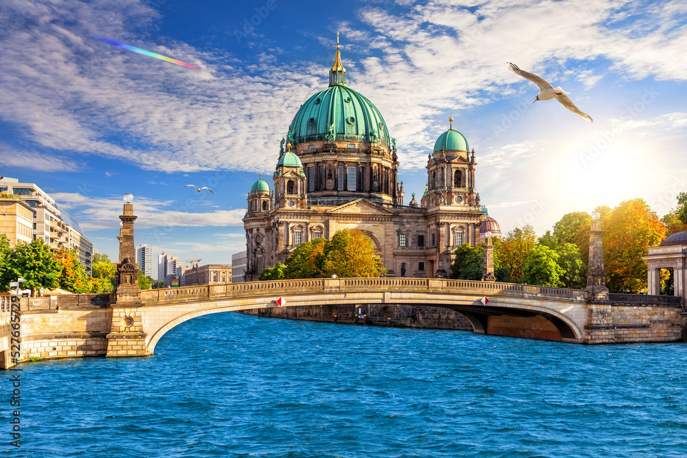 Berliner Dom or Attractive cathedral on Museum Island, Berlin, Germany