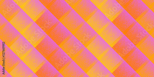 Fade dotwork rhombus shapes vector geometric seamless pattern.