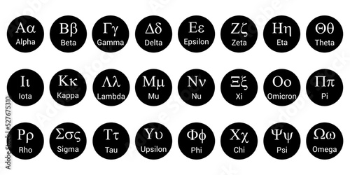 the greek alphabet letters font. greek alphabet set vector. alpha beta gamma delta sign
