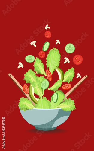 vegetable bowl vector illustration art drawing design elements