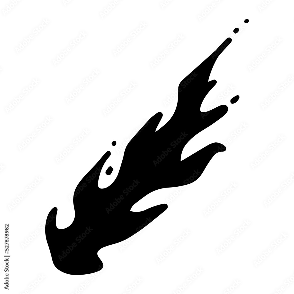 Obraz premium fire effect 