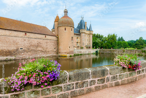 Chateau de la Clayette, Burgundy, France photo