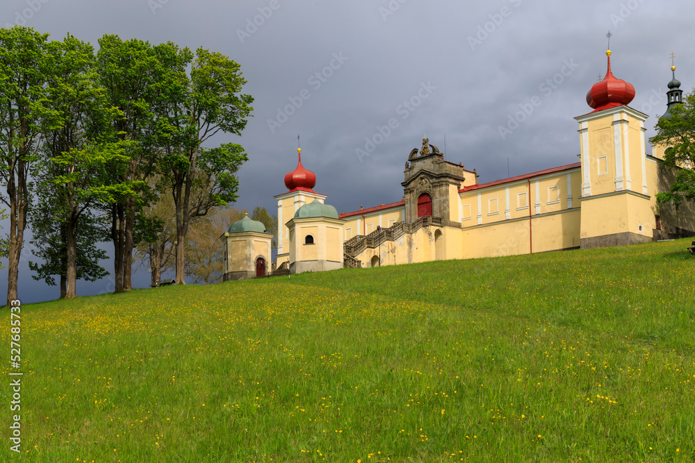 Monastery of the Mother of God Hedec, Eastern Bohemia, Czech Republic