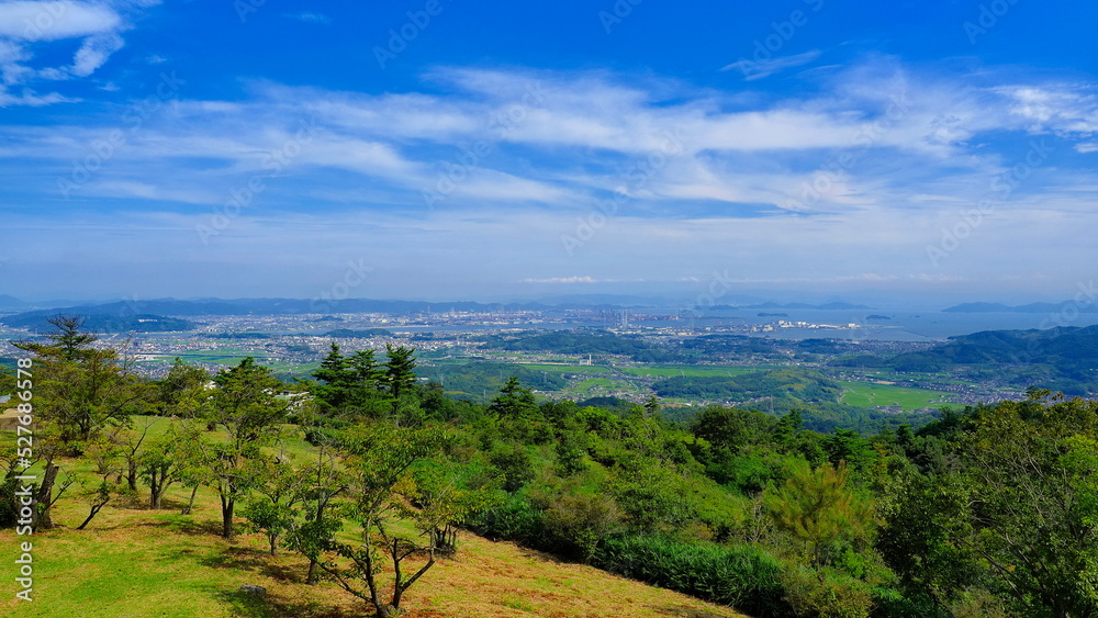 岡山遙照山展望台からの眺め1