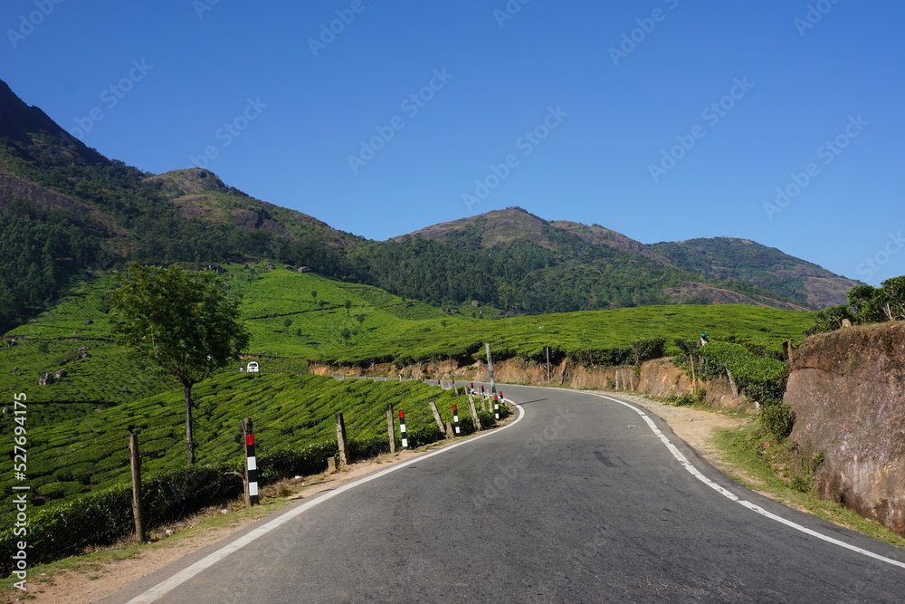 road to the mountain road to the mountain