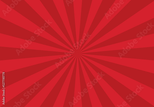 red gradient sunburst background