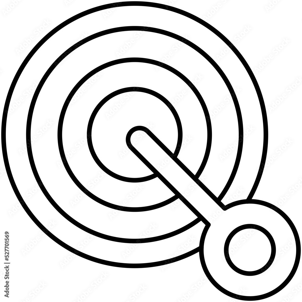 Target Dartboard Isolated Vector icon which can easily modify or edit
Target Dartboard Isolated Vector icon which can easily modify or edit