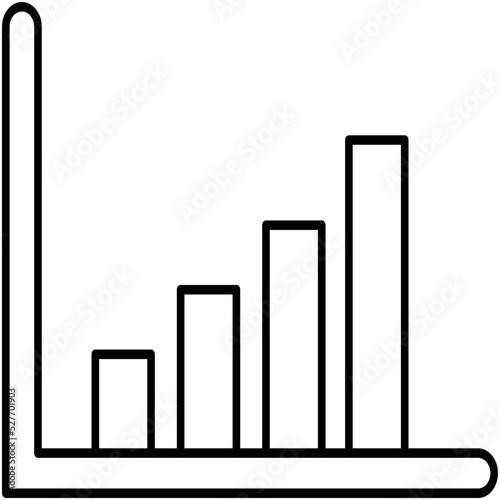 graph bar Isolated Vector icon which can easily modify or edit  