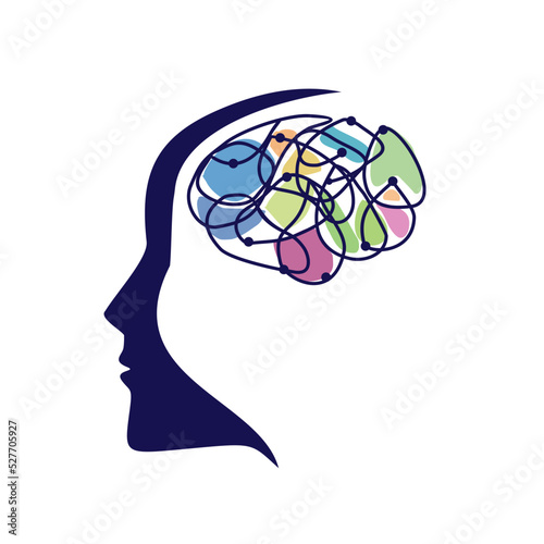 vector concept brain connections, creativity, complexity