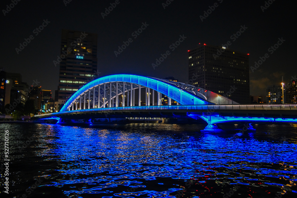Obraz premium 永代橋 夜景 