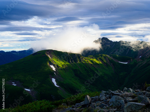 北アルプス 三俣蓮華岳山頂